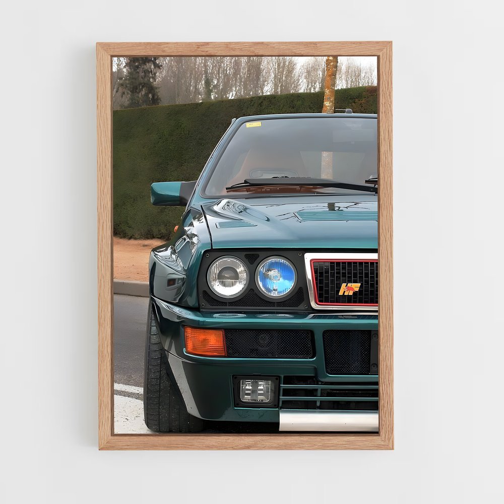Poster Delta Verte – affiche Lancia (vue 4)